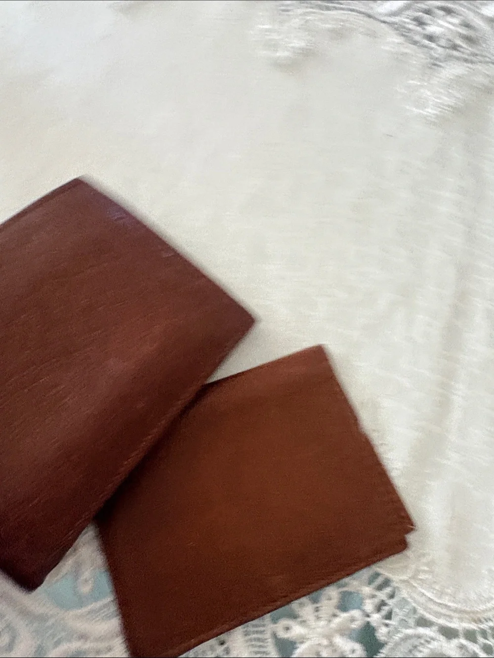 Rolfs VTG Royal    Tan Leather Wallet  set new